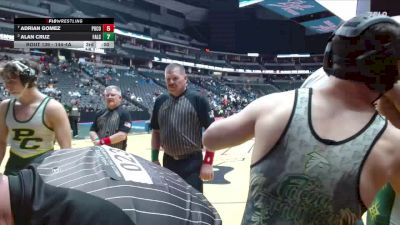 144-4A Quarterfinal - Adrian Gomez, Pueblo County vs Alan Cruz, Falcon