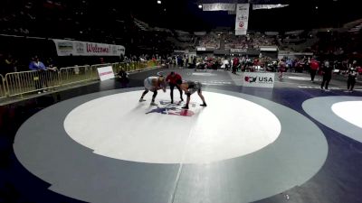 97 lbs Quarters - Richard Vega vs Dominic Sanders Jr, Chabot Gladiator Wrestling