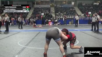 140 lbs 1st Place Match - Delilah Pennington, Wildcat vs Trinity Bright, Falcon Empire