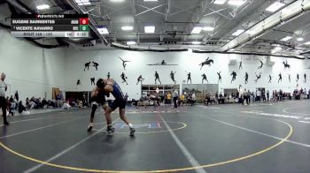 133 lbs Cons. Round 3 - Eugene Barrientes, Adrian vs Vicente Navarro, Henry Ford College