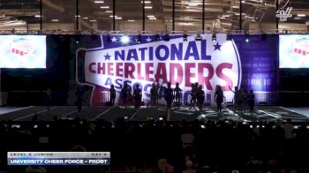 University Cheer Force - Frost [2026 L2 Junior Day 2] 2026 NCA Roseville Showdown