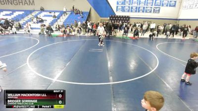 39-41 lbs Round 3 - Bridger Gorringe, Charger Wrestling Club vs William Mackintosh Lll, Westlake
