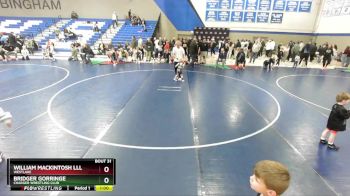 39-41 lbs Round 3 - Bridger Gorringe, Charger Wrestling Club vs William Mackintosh Lll, Westlake