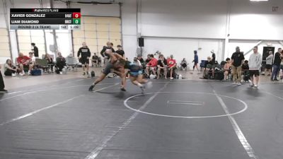 144 lbs Round 2 (4 Team) - Liam Diamond, Bearcats vs Xavier Gonzalez, 84 Athletes