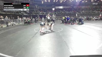 85 lbs Semifinal - Rylie Walsh, Scotch Plains-Fanwood vs Kyra Bradley, Fiwc