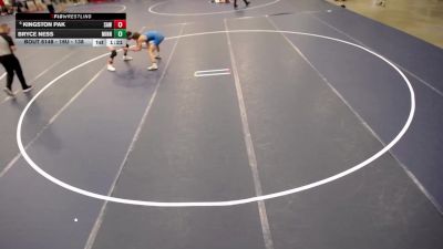 16U - 138 lbs Cons. Round 2 - Kingston Pak, Stillwater Area Wrestling vs Bryce Ness, Minnesota