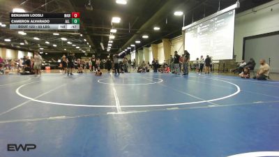 55 lbs Rr Rnd 2 - Benjamin Loosli, Madill Takedown vs Cameron Alvarado, All American Wrestling