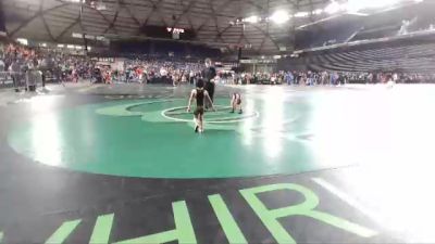 49 lbs Champ. Round 1 - Michael Ramirez, Fife Thunder Wrestling vs Alijah Lopez, Steelclaw Wrestling Club