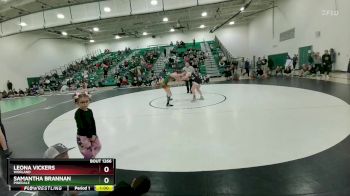 130 lbs 3rd Place Match - Samantha Brannan, Pinedale vs Leona Vickers, Worland