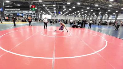 145 lbs Consi Of 32 #2 - Luke Fay, NY vs Brandon Higgins, GA