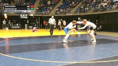 195 lbs Round Of 32 - Trace Kinzey, Armstrong vs Hunter Miller, Girard