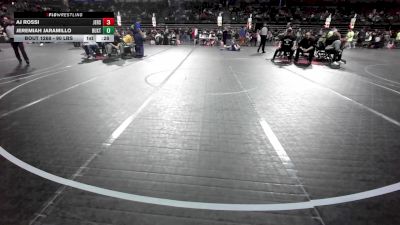 90 lbs Quarterfinal - Aj Rossi, Jersey 74 vs Jeremiah Jaramillo, Buxton (NJ)