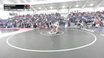 190 lbs Champ. Round 2 - John McCarter, Springville vs Thor Pili, Westlake