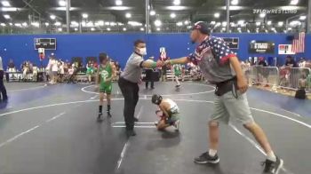 70 lbs Rr Rnd 3 - Boston Morford, Young Guns (IL) vs Kai Enos, G2 Red