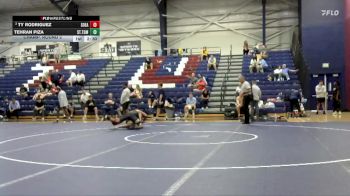 174 lbs Champ. Round 2 - Tehran Piza, St. Thomas University vs Ty Rodriguez, Southeastern