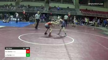 89 lbs 5th Place - Noah Duros, Nebraska Wrestling Academy vs Jaxon Ayres, MIDWEST DESTROYERS