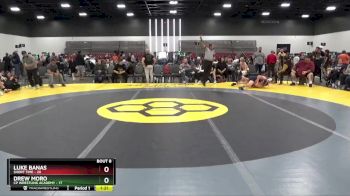 139 lbs Round 2 (8 Team) - Luke Banas, Short Time vs Drew Moro, CP Wrestling Academy