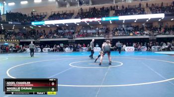 215 lbs Champ. Round 1 - Adgel Chandler, Homer High School Mariners vs Wassillie Chunak, New Stuyahok