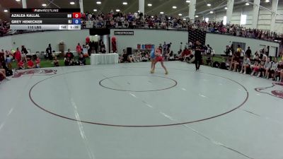 110 lbs Azalea Kallal, Minnesota vs Grey Henecker, New Jersey