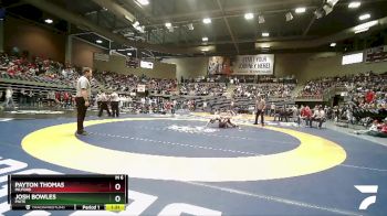 1A 120 lbs Cons. Semi - Josh Bowles, Piute vs Payton Thomas, Milford