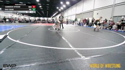 120 lbs Semifinal - Cameron Stroud, Washington 9U vs Dax Culie, Shelton Wrestling Academy 9U