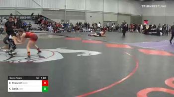 110 lbs Semifinal - Reese Prescott, Ascend Wrestling Academy vs Khloe Soria, Misfits