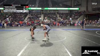 88 lbs Cons. Round 1 - Brayton Moore, DC Wrestling Acad vs Elias Carlson, Slyfox