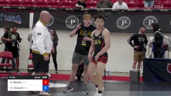 68 kg Final - Hayden Reuter, Interior Grappling Academy vs Camryn Howard, New York