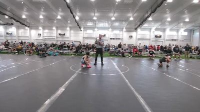 80 lbs Round 3 (10 Team) - Carmen Monroe, Donahue WA vs Cael Dennison, Project X