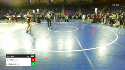 120 lbs Round Of 64 - Jakob Maher, Reading vs Lincoln Despard, Agawam