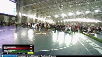 235 lbs Cons. Round 5 - Ashley Barnes, Thunder Ridge vs Zambrie Simon, Weber