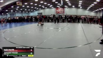 126 lbs Cons. Round 7 - Alex Salyer, Warrior Wrestling Club vs Anthony Pough, Nova WC