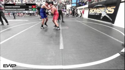 Rr Rnd 2 - Chebon Warrior, Tecumseh Youth Wrestling vs MaminaKowa Warrior, Tecumseh Youth Wrestling