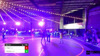 100 lbs Semifinal - Jaxx Vigil, Eaglecrest WC vs Isaiah Gaytan, Pomona Elite