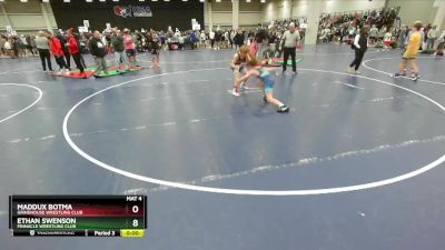 110 lbs Cons. Round 3 - Easton Smith, Threestyle Wrestling Of Oklahoma vs Dean Senteney, Southport Wrestling Club