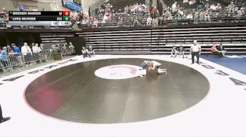 4A 113 lbs Cons. Semi - Luke Mosher, Ridgeline vs Bridger Hansen, Deseret Peak