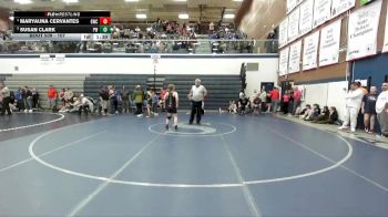 107 lbs Quarterfinal - Maryauna Cervantes, Grizzly Wrestling Club vs Susan Clark, Parma Wrestling