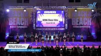 NOVA Cheer Elite - NOVA Knights [2023 L2 Performance Rec - 14Y (NON) - Large Day 1] 2023 ACDA Reach the Beach Showdown