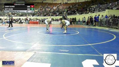 108 lbs Round Of 16 - Cash Cloke, Coweta vs Jett Kline, Hobart Bearcats