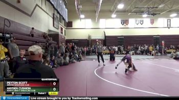 PW-15 lbs Quarterfinal - Peyton Scott, Denver Wrestling Club vs Hayden Cushion, North Liberty Wrestling Club