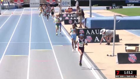 Youth Boys' 800m, Finals 1 - Age 11
