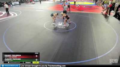Cons. Round 1 - Manny Figueroa, West Point-Beemer vs Parker Zikmund, Central City