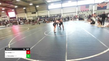 285 lbs Rr Rnd 4 - Brock Innes, AZ Heat vs Julio Gonzalez, Live Training