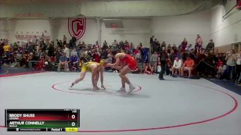 175 lbs Quarterfinal - Brody Shuss, Legend vs Arthur Connelly, Nucla