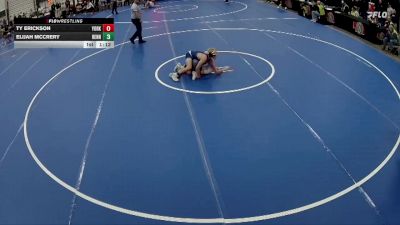 120 lbs Semis & 1st Wrestleback (8 Team) - Ty Erickson, York vs Elijah McCrery, Bennington