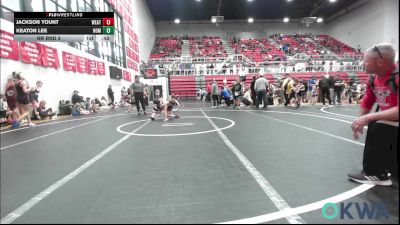 80-84 lbs Rr Rnd 3 - Jackson Yount, Weatherford Youth Wrestling vs Keaton Lee, Team Nomad