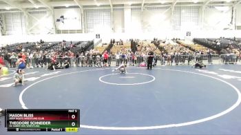 86 lbs Round 1 - Mason Bliss, Deep Roots Wrestling Club vs Theodore Schneider, SV Saber Den Wrestling