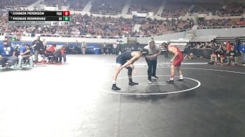 140-D4 Semifinal - Connor Peterson, Page High School vs Thomas Rodriguez, Bagdad High School