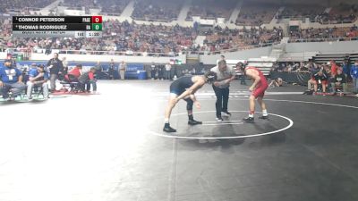140-D4 Semifinal - Connor Peterson, Page High School vs Thomas Rodriguez, Bagdad High School