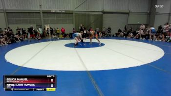 145 lbs Quarters & 1st Wb (16 Team) - Belicia Manuel, Michigan Blue vs Kimberlynn Fowers, Utah